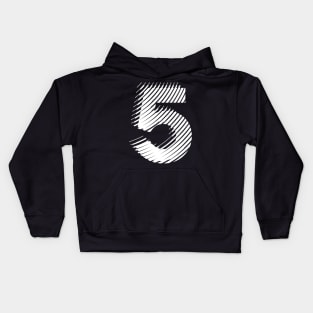 blurred 5 Kids Hoodie